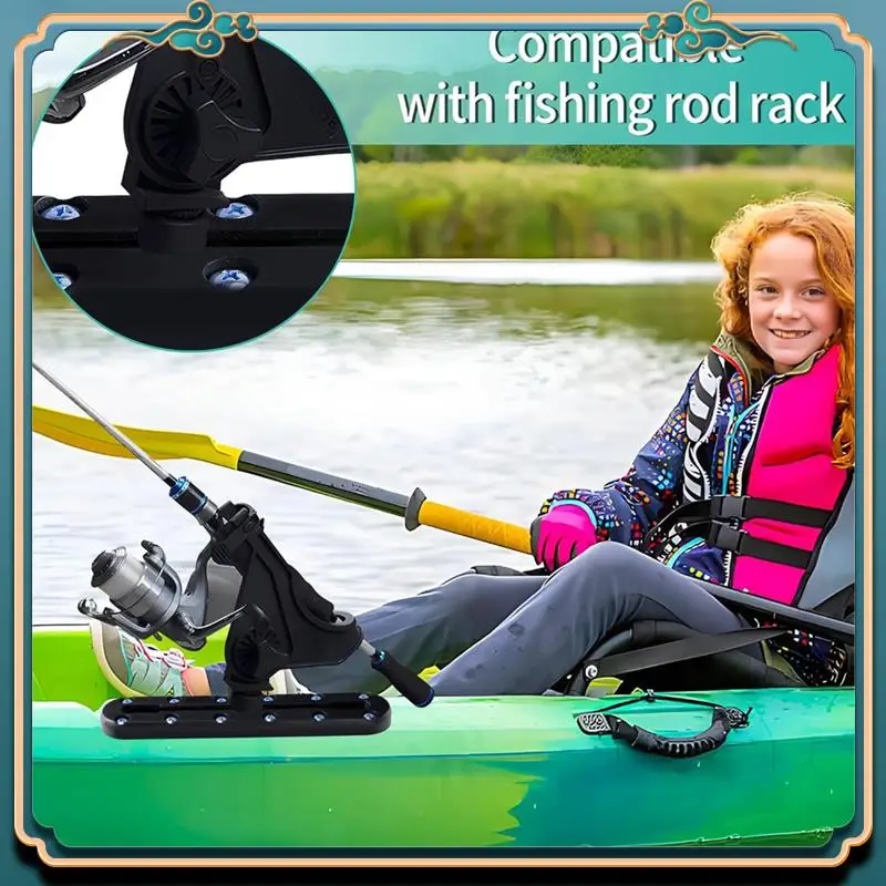 أحدث قضبان الكاياك، ملحقات تركيب قضيب الكاياك، مناسبة لحاملي قضبان الصيد، وحاملي المجداف