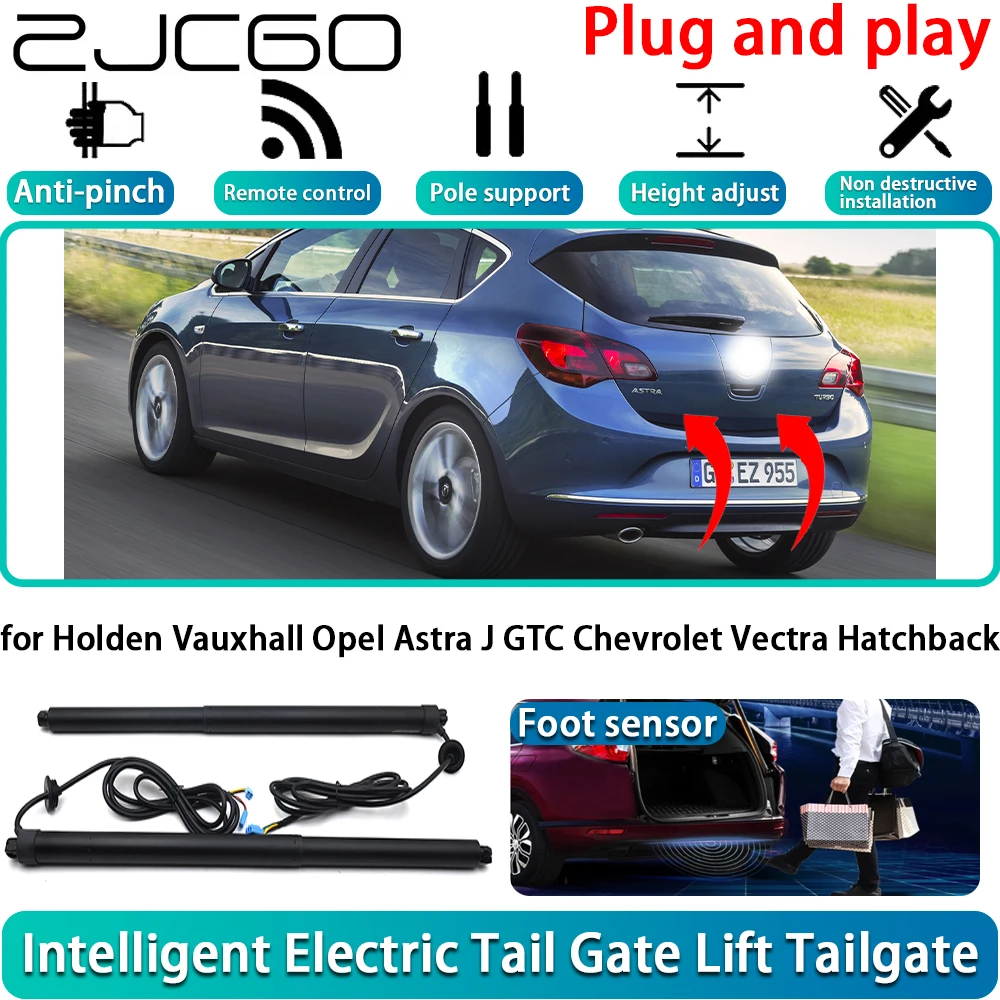 ZJCGO for Holden Vauxhall Opel Astra J GTC Chevrolet Vectra Hatchback Powered Tailgate Power Liftgate Automatic Tailgate System