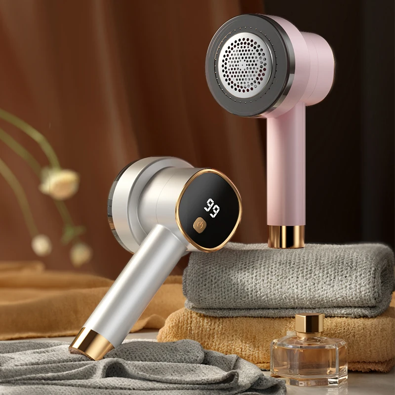 ماكينة إزالة الأقمشة القماشية القابلة لإعادة الشحن عبر USB، ماكينة إزالة الكريات الزغب للملابس، ماكينة تشذيب كرة الشعر، مزيل الوبر الكهربائي #4