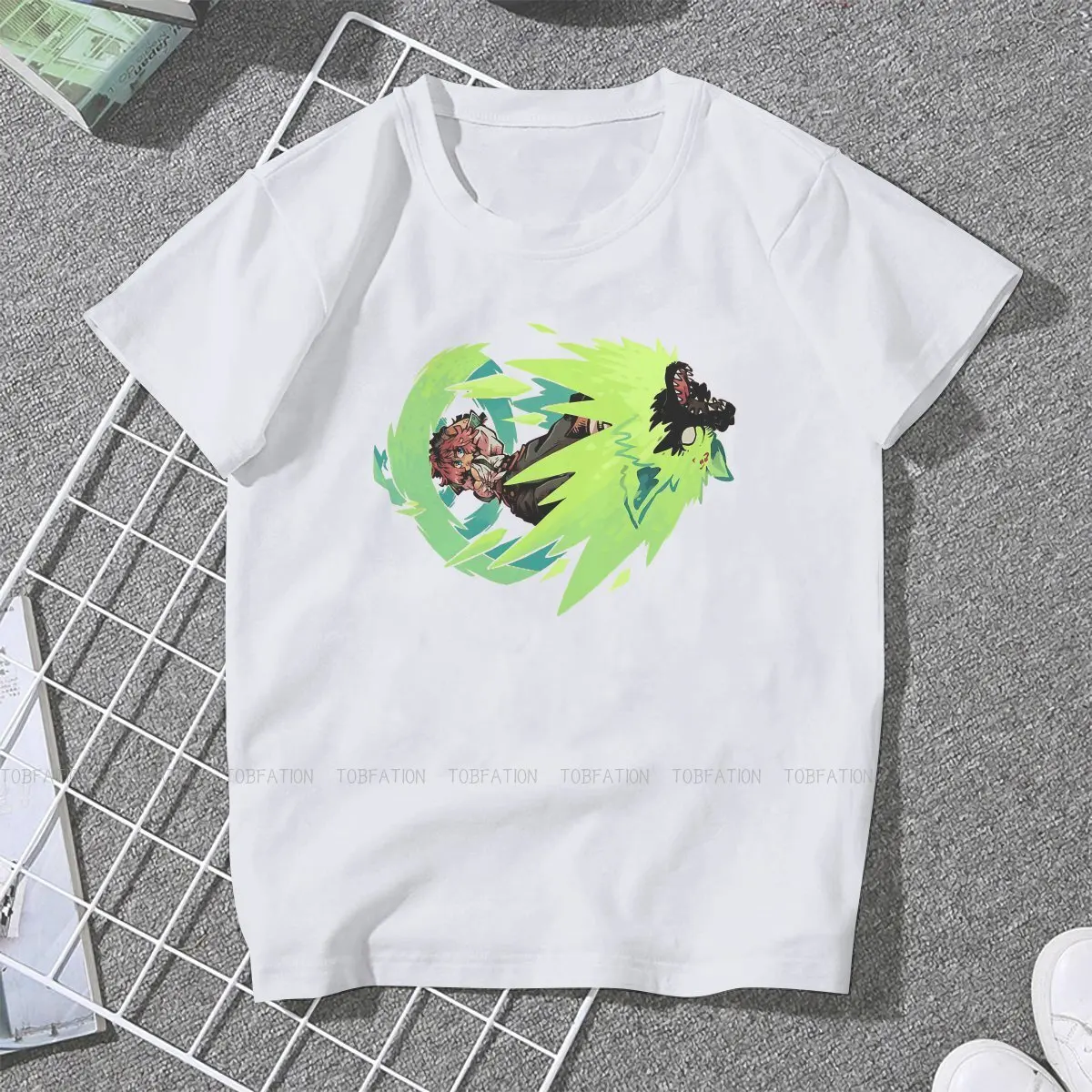 Giovanna and Doggie 4XL 5XL TShirt GuiltyGear Fabric Original T Shirt Woman Tops Individuality Big Sale