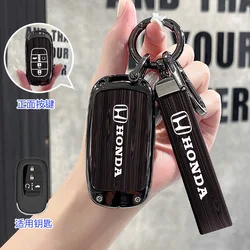 Weeden Pattern Car Smart Remote Key Case Cover for Honda 2022 2023 2024 Accord Civic HR-V CR-V Pilot Sport SI EX EX-L Touring