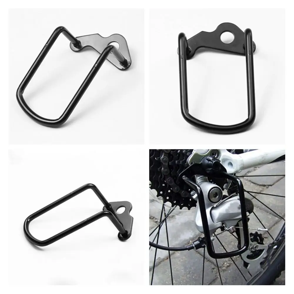 

Outdoor Mountain Bike Road Bikes Black Rear Gear Protector Cycling Accessories Bicycle derailleur guard Chain Stay Guard