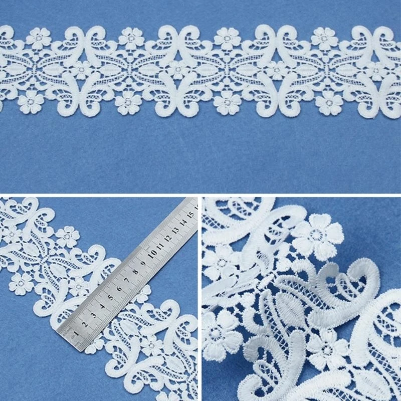 R1WE Lace Trim Underwear Decaration Women's Clothing for Doll House Decoration Bedding Wedding Dresses Accessories DIY Handma