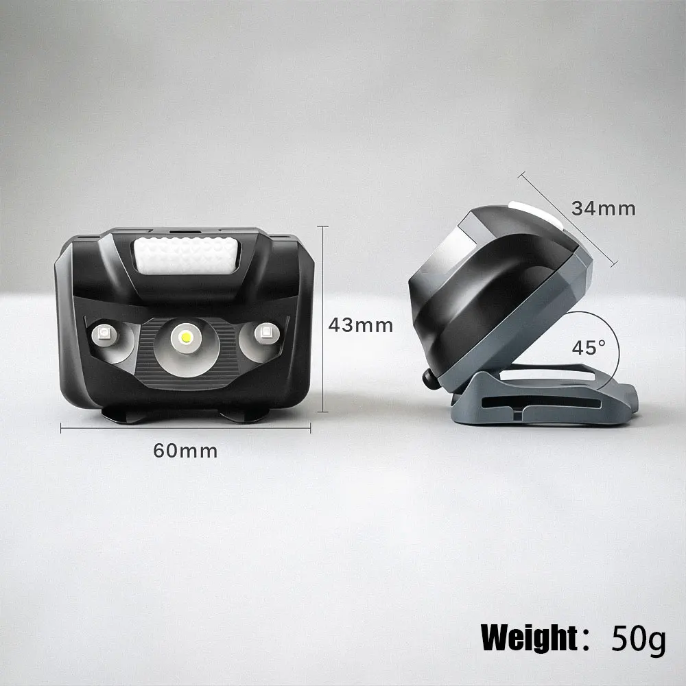Fishing Headlamp 4 Mode Waterproof 600Lm White Red LED Flashlight Super Bright Headlight Headlamp Torch Lanterna Use AAA Battery