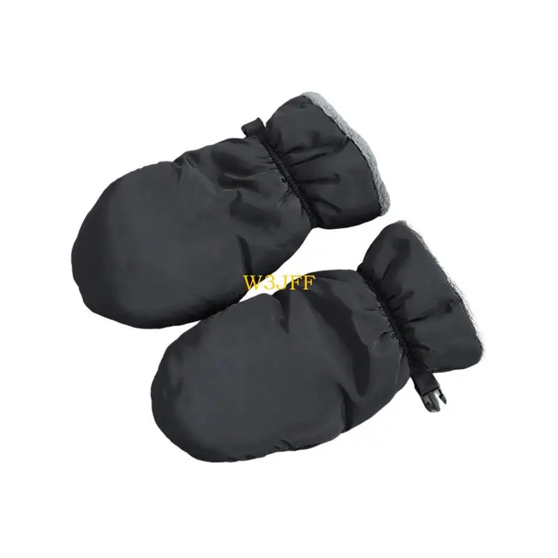 قفازات W3JF Pram ، قفازات Pram Muff Muff Black Pram للعروب