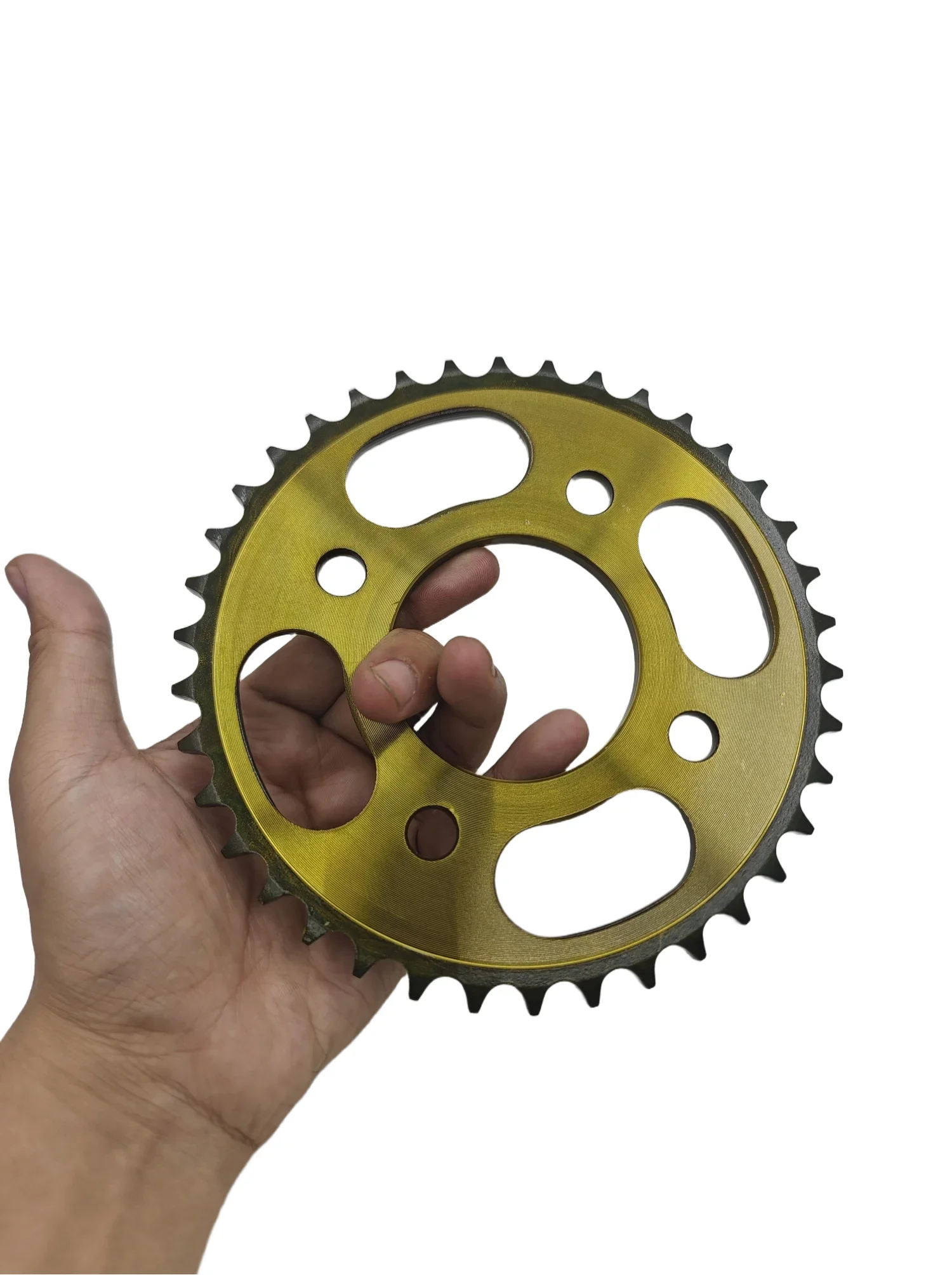 CG125 38T + 15T 428H-102L مجموعة ضرس سلسلة متينة صامتة مجموعة عجلات سلسلة الطيران