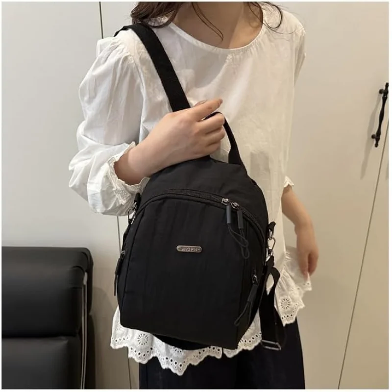 Petits sacs à dos en Nylon pour femmes, sac à dos multifonctionnel pour dames, sac décontracté léger pour Shopping voyage, sac à dos pour le Sport