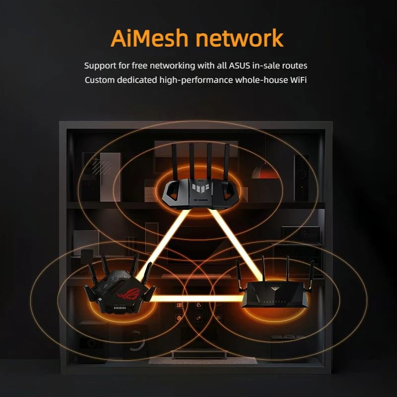 TUF GAMING WiFi7 BE3600 Gaming Router Home Wireless Gigabit Router Ai Router Home WiFi Random Group Routing