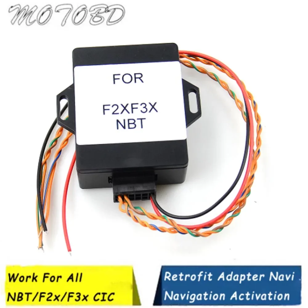 For BMW 1er 3er F20 F3X CIC RETROFIT ADAPTER CAN FILTER BM NBT/F2x/F3x NBT Emulator,(F25 =F1x CIC Don't support )