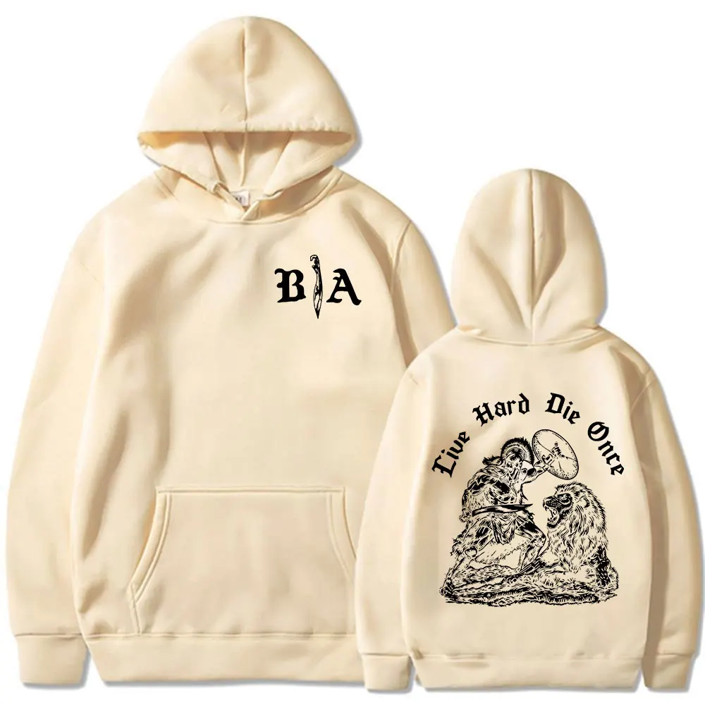 Die Once 2026 Brothers in Arms Doppelseitig bedruckte Hoodies für Männer und Frauen, modische Sweatshirts, übergroße Langarm-Pullover – Detail 7