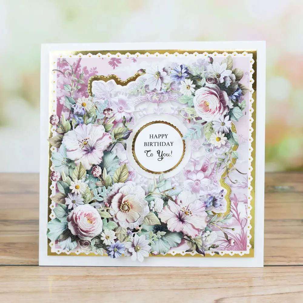 Floral Rhapsody beauty Cutting Dies Scrapbook Diary Decoration Stencil Embossing Template DIY Greeting Card Handmade 2026 new