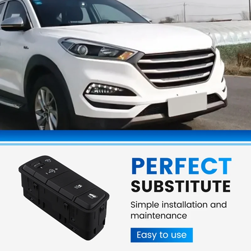 93710-F8400TRY Headlight Height Adjustment/Electric Tail Gate Switch For Hyundai Tucson 2015-2018