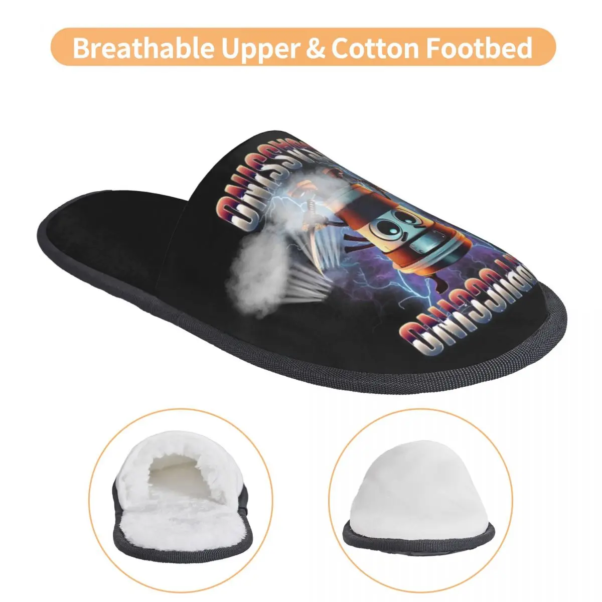 맞춤형 이탈리아 브레인로트 코지 스크럽 메모리 폼 슬리퍼 여성용 동물 만화 침실 실내화