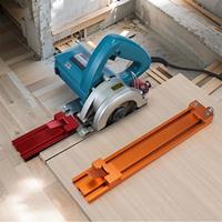 Circular Saw Guide Electric Circular Saw Base Guide Track Positioning Clamp Aluminum Alloy Woodworking Panel Tools