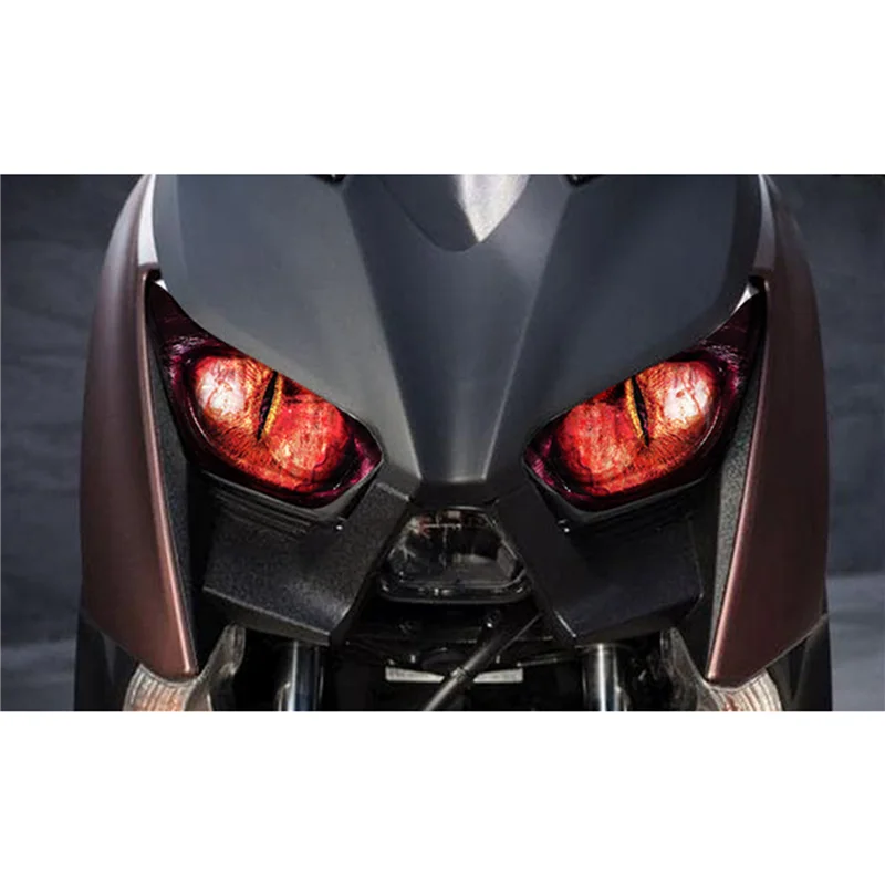 

2X Motorcycle Accessories Headlight Protection Sticker Headlight Sticker For Yamaha Xmax 300 Xmax 250 2017 2018 B