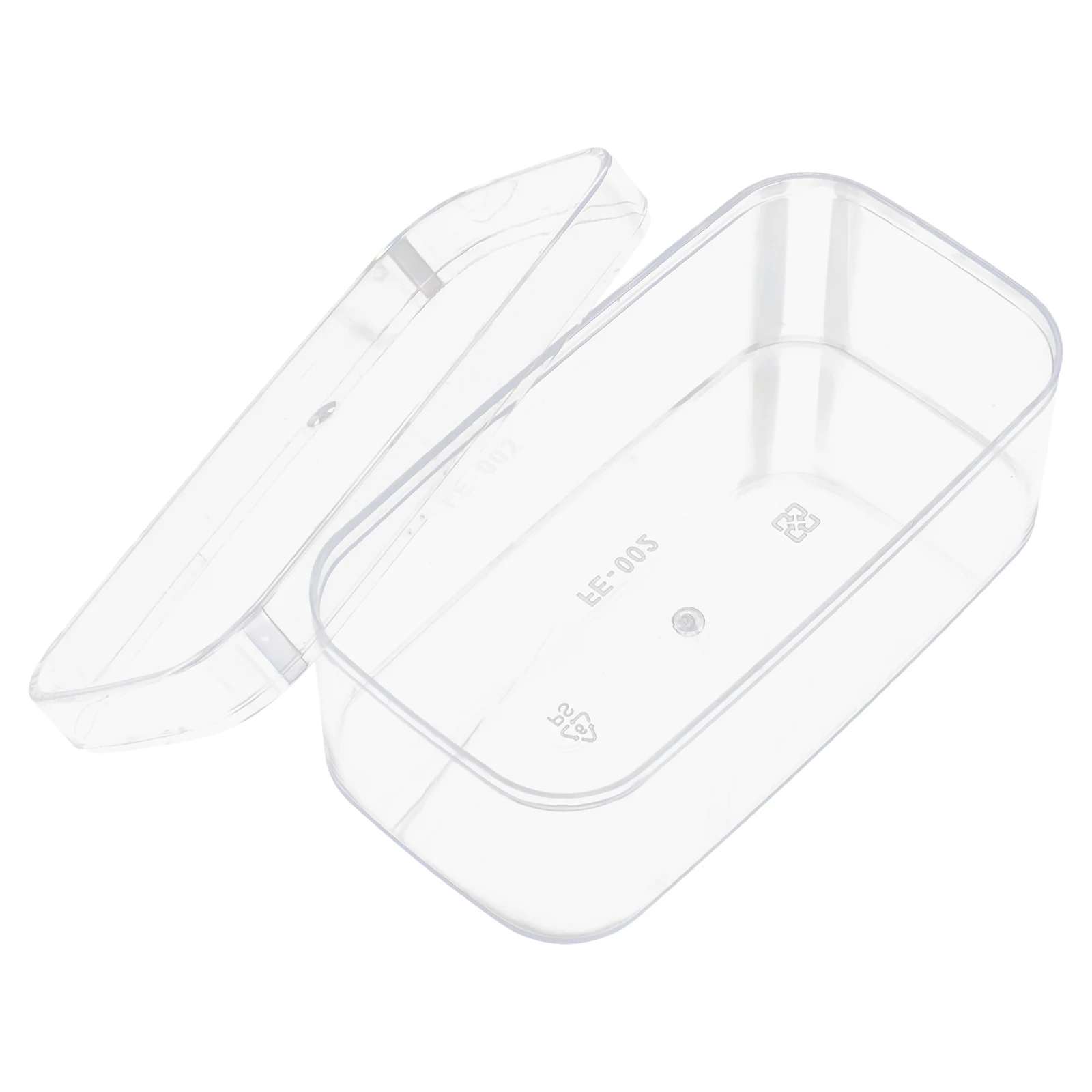 

10Pcs Transparent Candy Boxes Portable Cases with Lids Clear Snack Storage Container for Party Wedding Favors Chocolates Gift