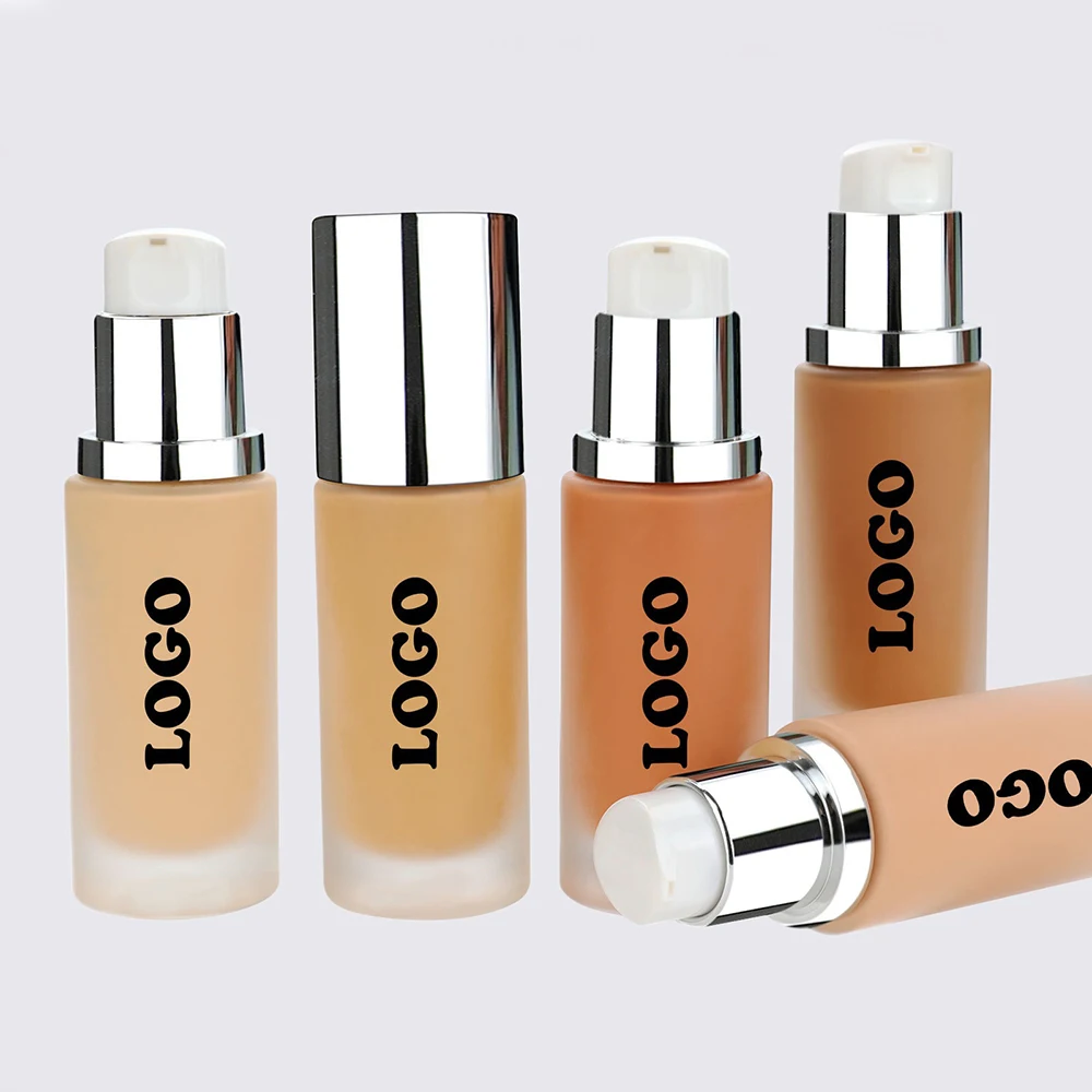 

Custom Logo 18 Colors Liquid Foundation Private Label Full Coverage Long Lasting Waterproof Concealer Makeup Wholesale 4 Tubes