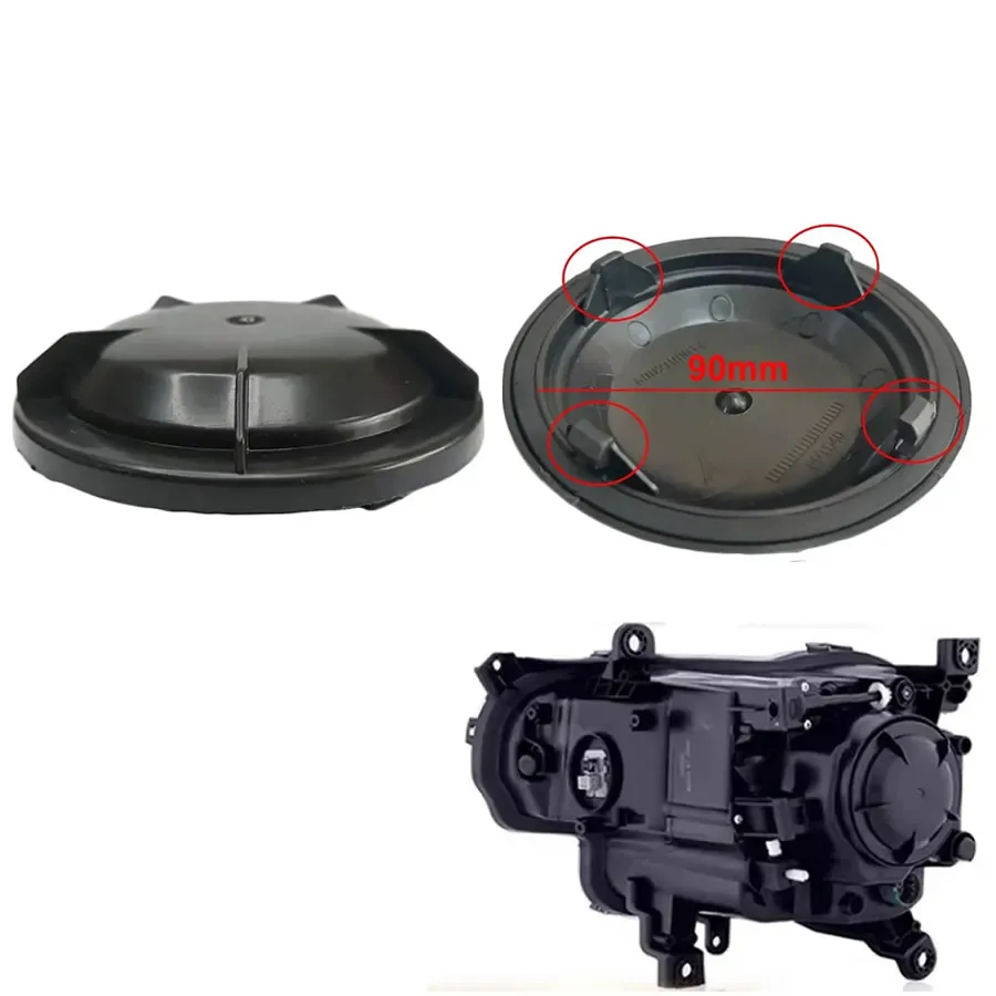 

For Jeep Cherokee 2014 2015 2016 2017 Replace Dust Cover Waterproof Dustproof Headlamp Rear Shell Seal Headlight Cap