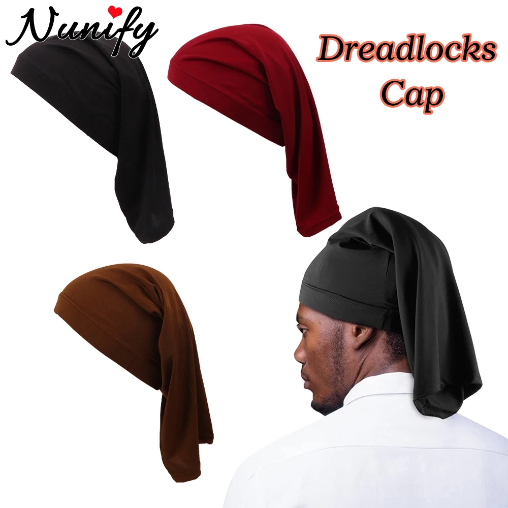 

Nunify Extra Wide Dreadlock Sleep Cap Unisex Design Soft Spandex Loc Tube Sock For Protecting Long Braids Twists & Natural Hair