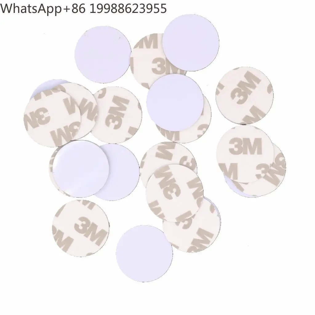 100PCS 25mm  125Khz EM4100 TK4100 PVC Coin Tag