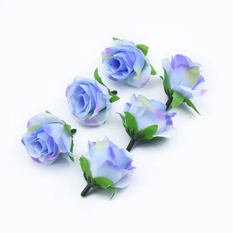 20 stücke Künstliche Pflanzen Dekorative Blumen Brosche Braut Handgelenk Diy Weihnachten Dekorationen für Haus Billig Künstliche Blumen – Detail 18