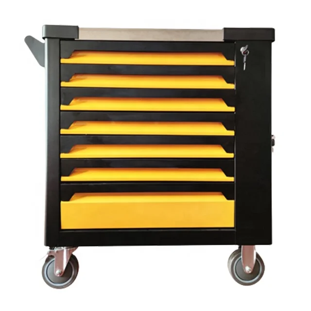 Tool cabinet Iron Cabinet workshop multifunctional drawer storage cabinet thickened toolbox tool cart cart can be customized