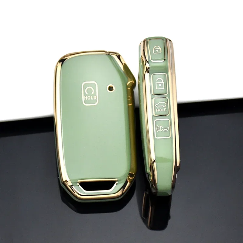 5 Buttons TPU Car Key Case Cover Shell Fob for KIA Sportage R GT Stinger Sorento Ceed Cerato Forte Niro Soul Telluride Keyless