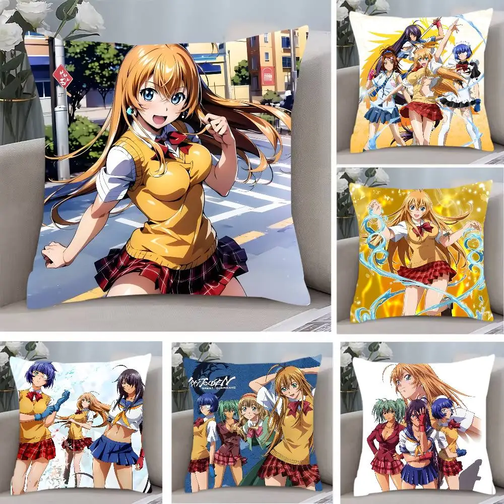 

I-Ikki Pillow Case Anti-dustmite Pillowcase Invisible Zipper Silky Short Plush Sofa Cushion Cover T-Tousen