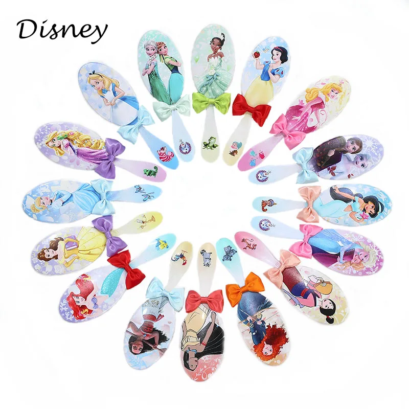 Disney Frozen Girls Comb Sofia Princess Minnie Mickey Children Cute Air Cushion Hair Massage Comb Toys Gifts