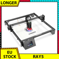 LONGER RAY5 Laser Engraver, 3.5inch Touch Screen Offline Carving, Ultrafine Focused Laser 32-Bit Chipset Upgradable Laser Module