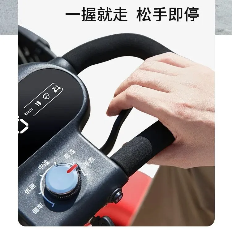 Mobile phone networking electric car small folding electric scooter household car electric four-wheeler