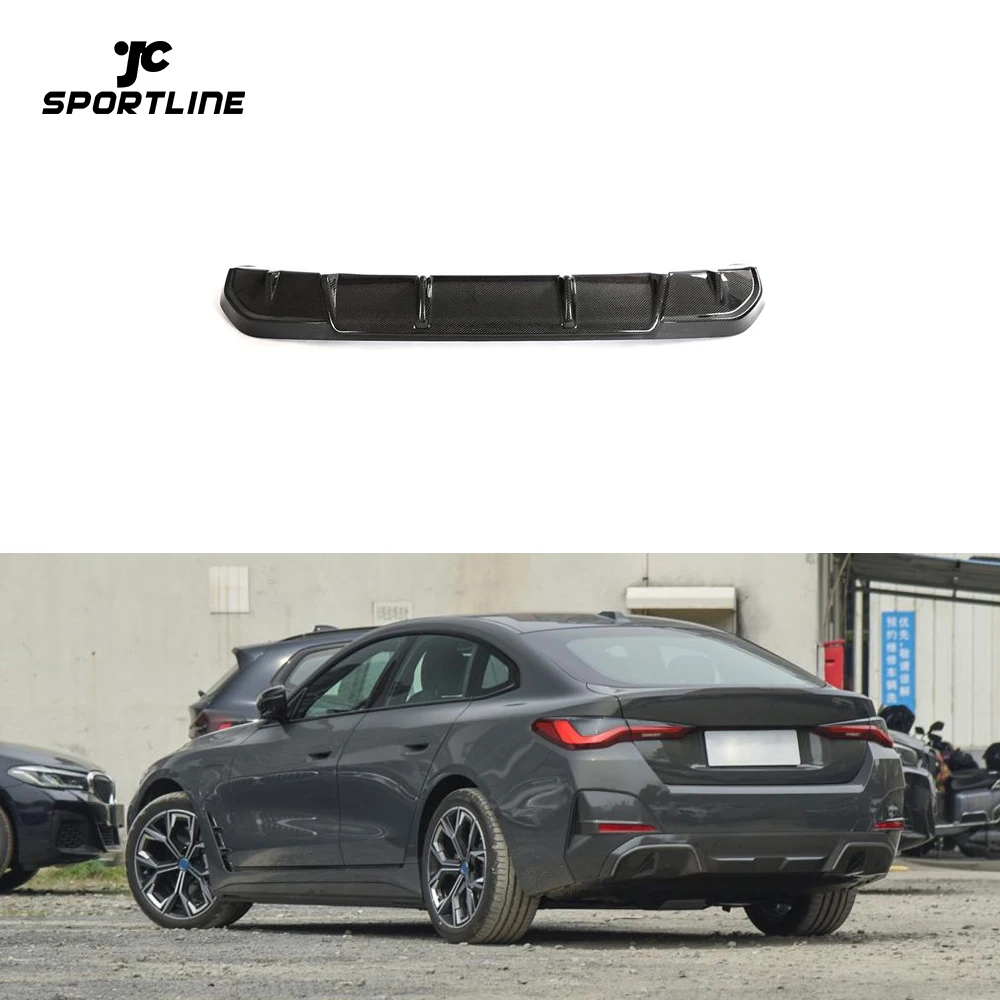 

Carbon Fiber I4 Rear Diffuser Lip For BMW I4 M50 Hatchback 4-Door 2022-2023