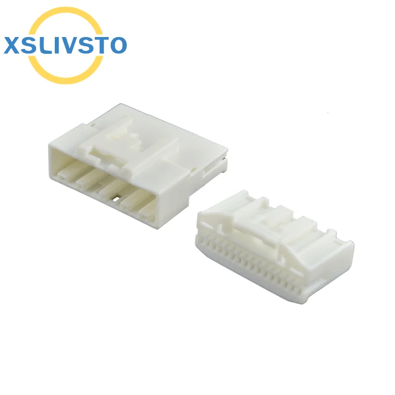 32 Pin Car Navigation Reversing Mirror Connector Automotive Audio vehicle central control Plug 90980-12153 1318747-1 1473799-1