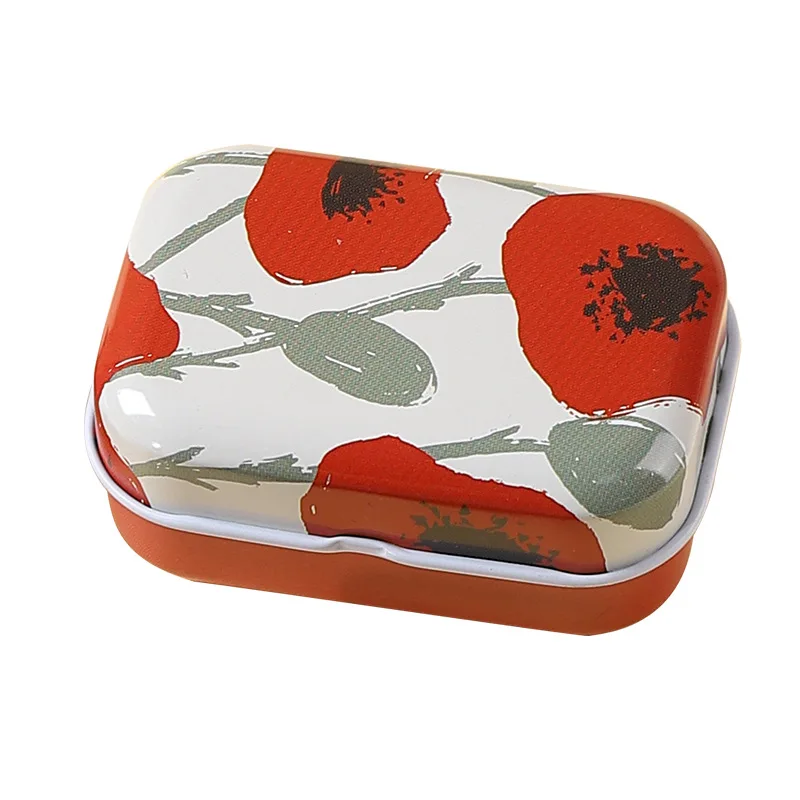 1 PC Mini Tin Box Sealed Jar Metal Packing Boxes Candy Jewelry Small Storage Cans Coin Earrings Headphones Gift Box Container
