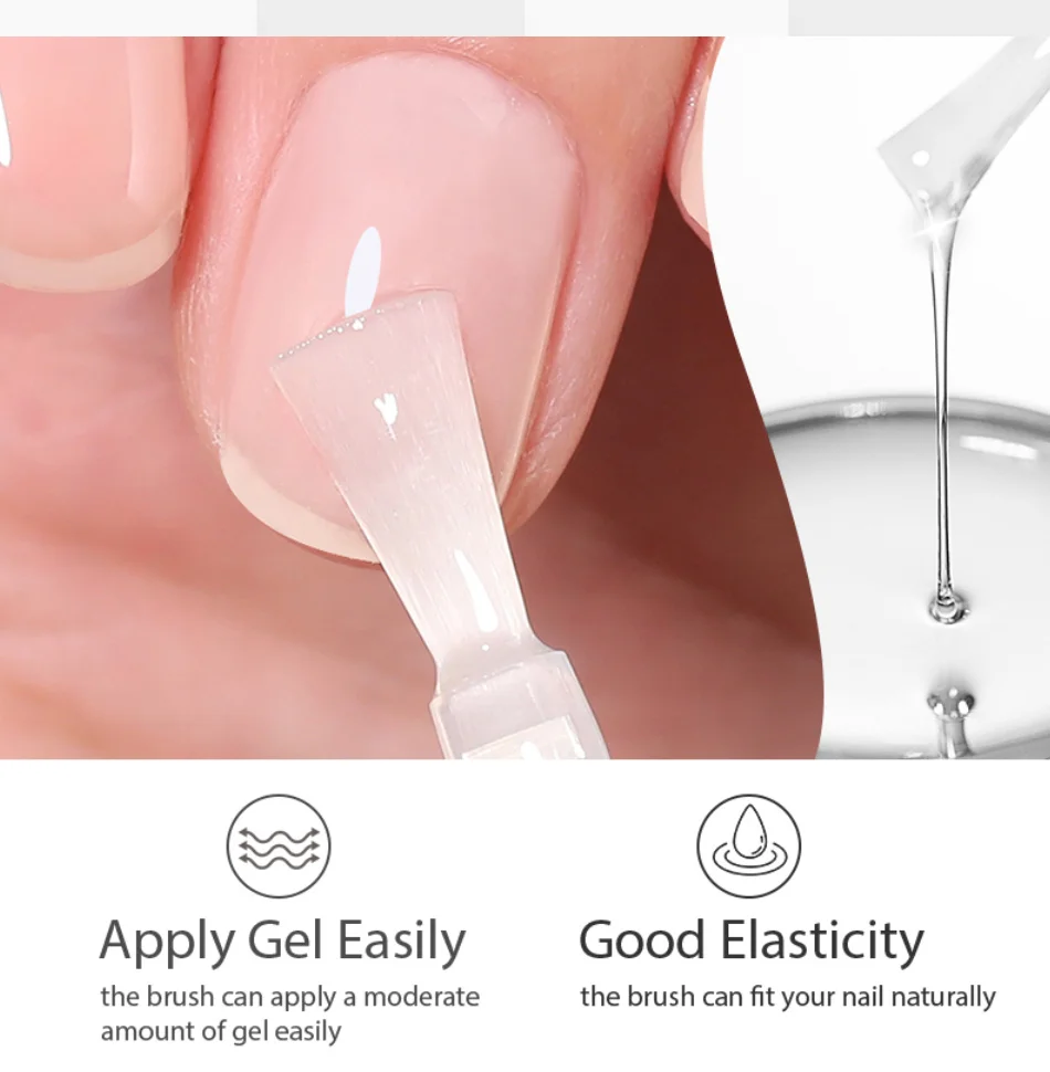 BORN PRETTY 15 ml Super Top Coat für Gel-Nagellack 45 Tage Verstärkungsgel Bulider Base Gel Langlebiger Gel-Lack zum Einweichen – Detail 4