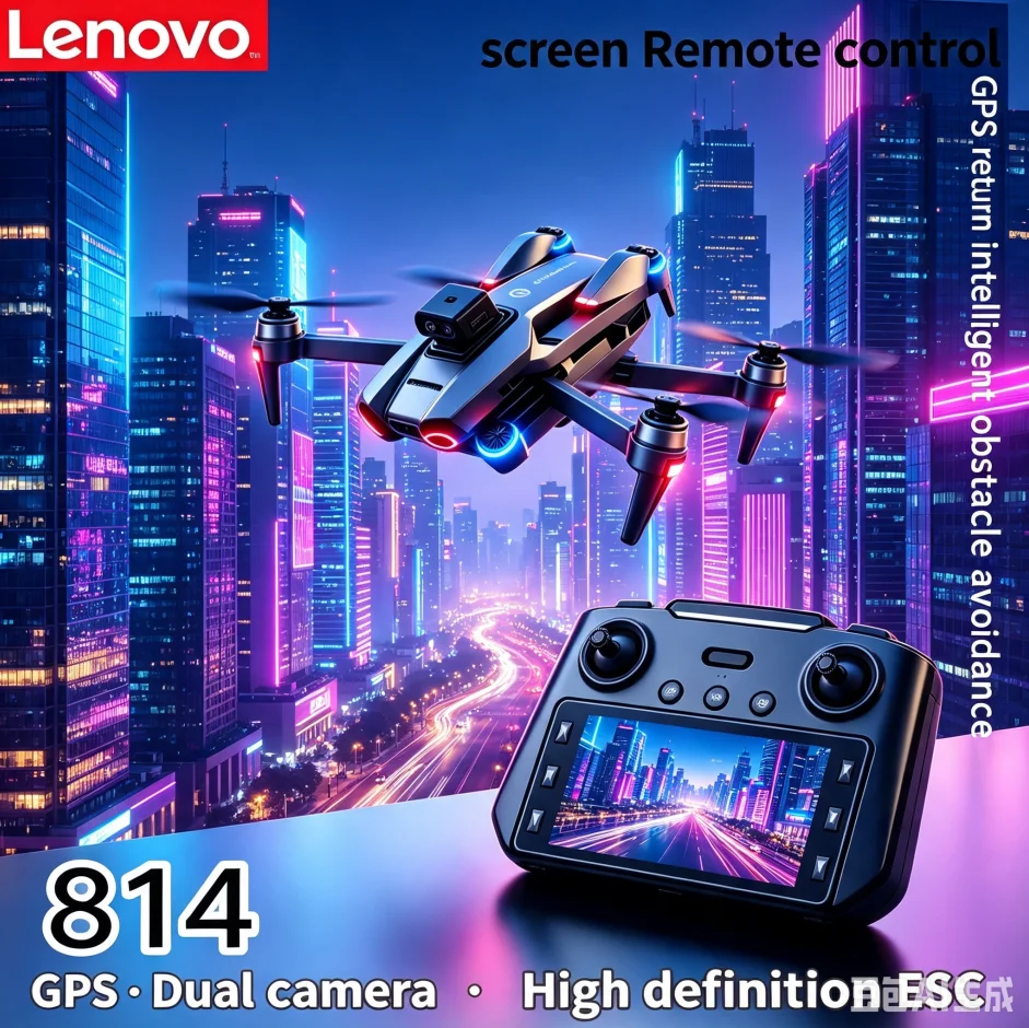 Drone Smart Rc Foldable - Lenovo 814 Smart FPV Drone Optical