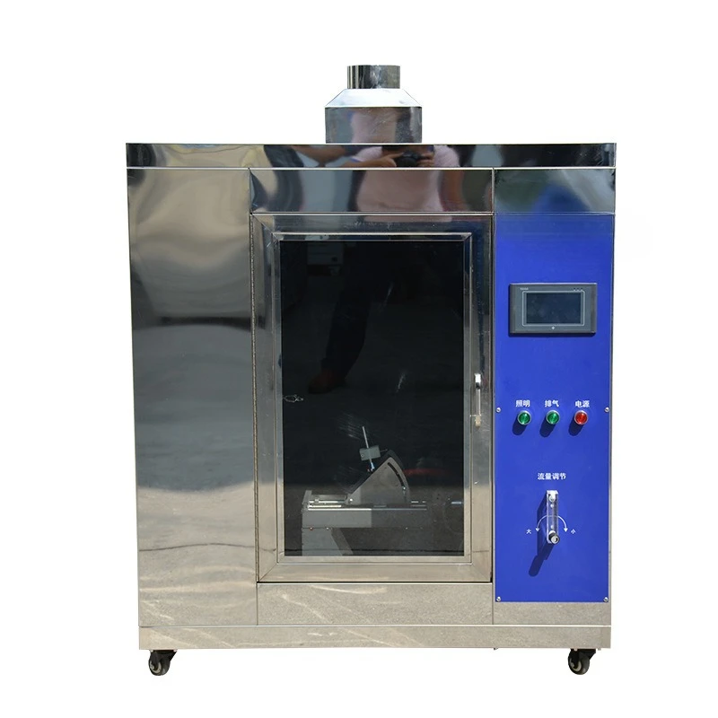 

Horizontal and vertical combustion testing machine, needle flame glowing wire testing machine, automotive interior leakage