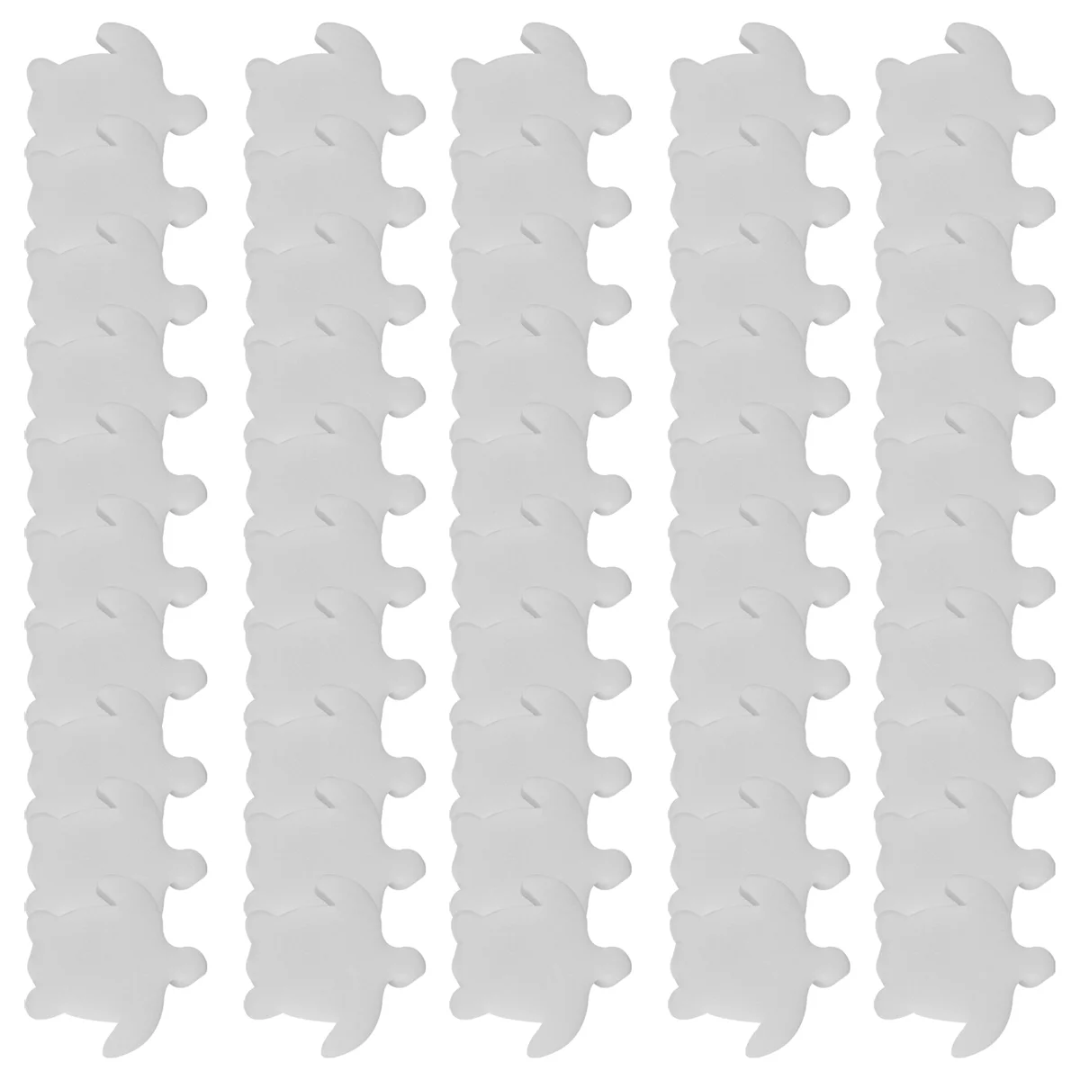 Sponge50Pcs الأبيض العائمة سبا الإسفنج السلاحف النفط امتصاص حوض استحمام ساخن مقشدة حثالة امتصاص المنظفات لحمام السباحة