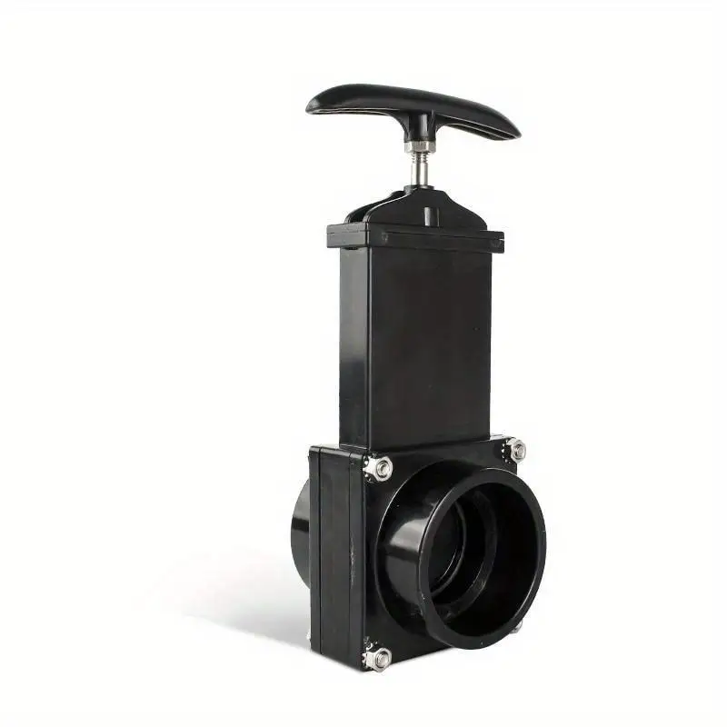RV Knife Water Gate Valve Durable Flow Control Sewer Hose Plastic 50mm Exterior Home Accessories Caravan Drain
