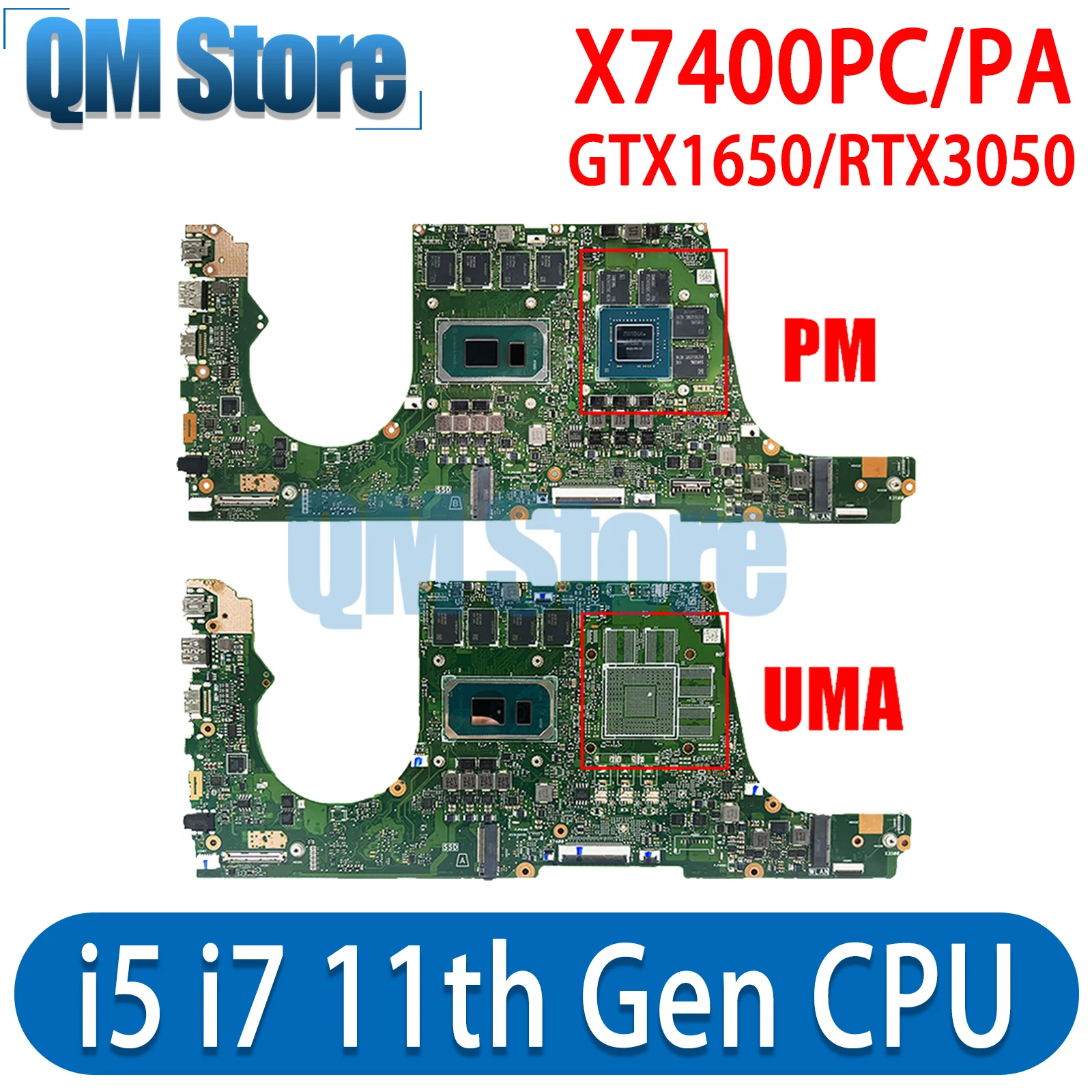 

Материнская плата QM X7400PC Материнская плата ASUS X7400PA N7400P X3500PC X3500PA X3500PH V3500P X3400PC X3400PA X3400PH V3400P для ноутбука