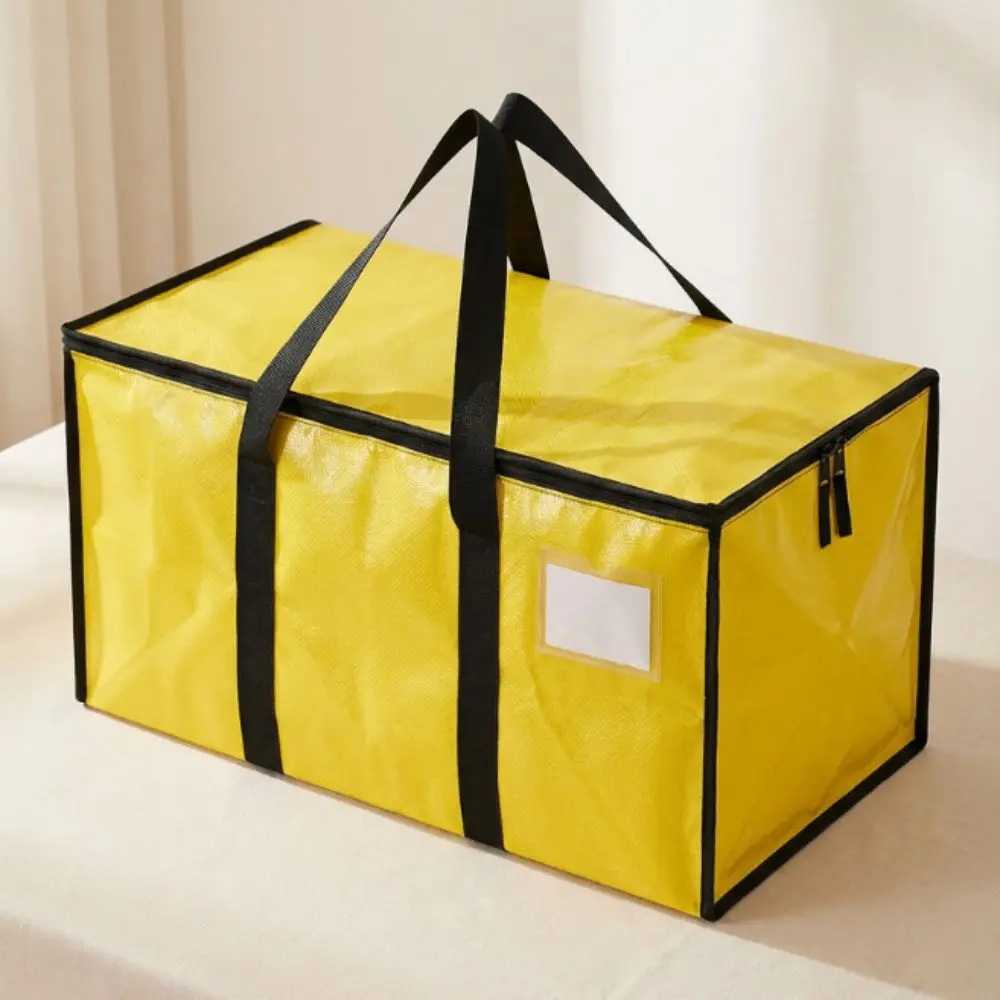 Portable Waterproof Moving Bags Extra Large Capacity Dustproof Storage Totes Stain-Resistant Foldable Packing Bag College Dorm