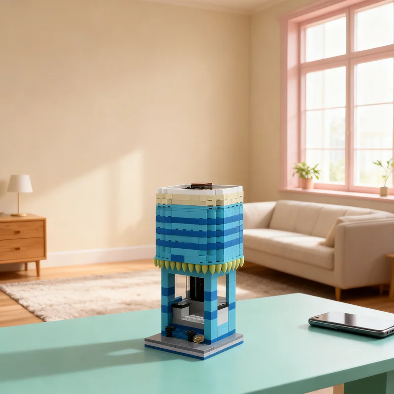 

3311 деталей MOC: Конструктор «Магазин-кафе для серфинга» (городская модель). Подарок для самостоятельной сборки, креативный коллекционный предмет, декор для демонстрации. Премиум-класс для взрослых и детей, для дома и офиса.