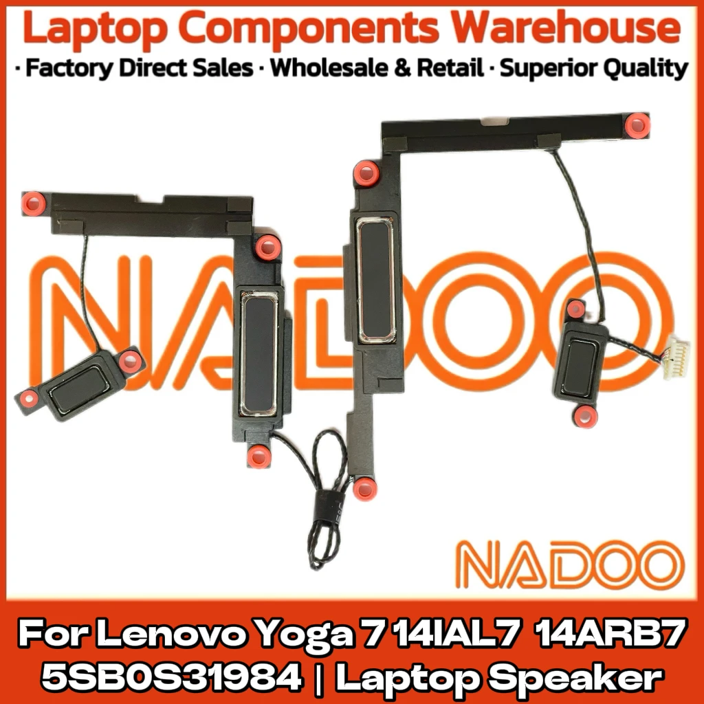 New Original Laptop Notebook Speaker For Lenovo Yoga 7 14IAL7 14ARB7 5SB0S31984  Built-in left and right speaker Horn Audio