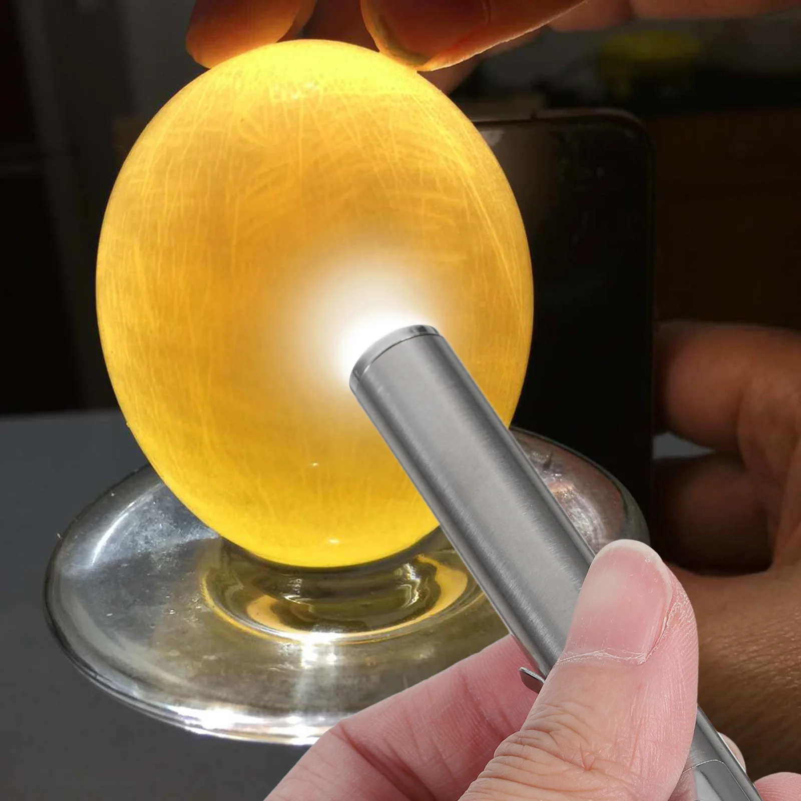 

Led Egg Candler Portable For Chicken Duck Eggs Incubation Monitoring Tester Tool Farm Poultry Supply