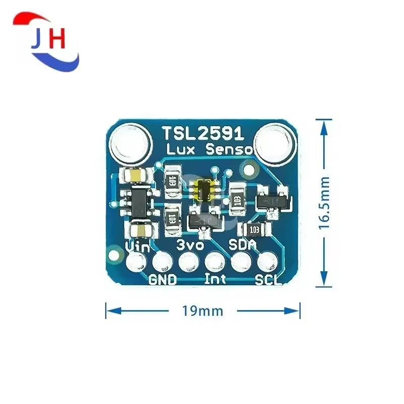 1PCS TSL2591 Digital Light Sensor Breakout Module High Dynamic Range Lux IR Infrared Full Spectrum Diodes Detect 3.3V-5V I2C