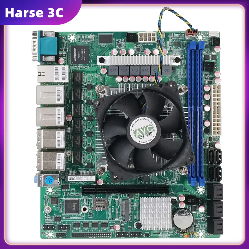 BKHD C612 Intel Xeon Processor  Motherboard 10 SATA NAS MB 21*18.5cm ECC Memory Tower type heat dissipation PCIe 16X