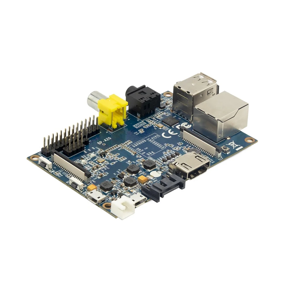 Banana Pi BPI-M1 كمبيوتر أحادي الطاقة منخفض الطاقة Allwinner A20 ثنائي النواة 1.0 جيجا هرتز وحدة المعالجة المركزية 1 جيجا بايت DDR3 أندرويد، لوبونتو، أوبونتو، نظام التشغيل ديبيان #5