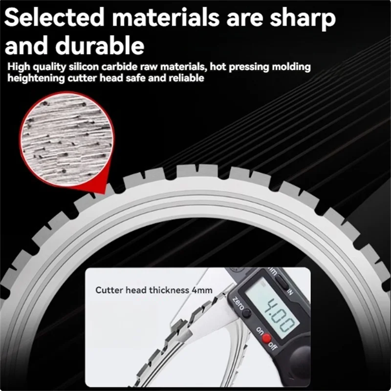 Strumenti speciali per seghe circolari disco da taglio per pareti in calcestruzzo 20-44 denti lama per sega circolare diametro 300-600mm