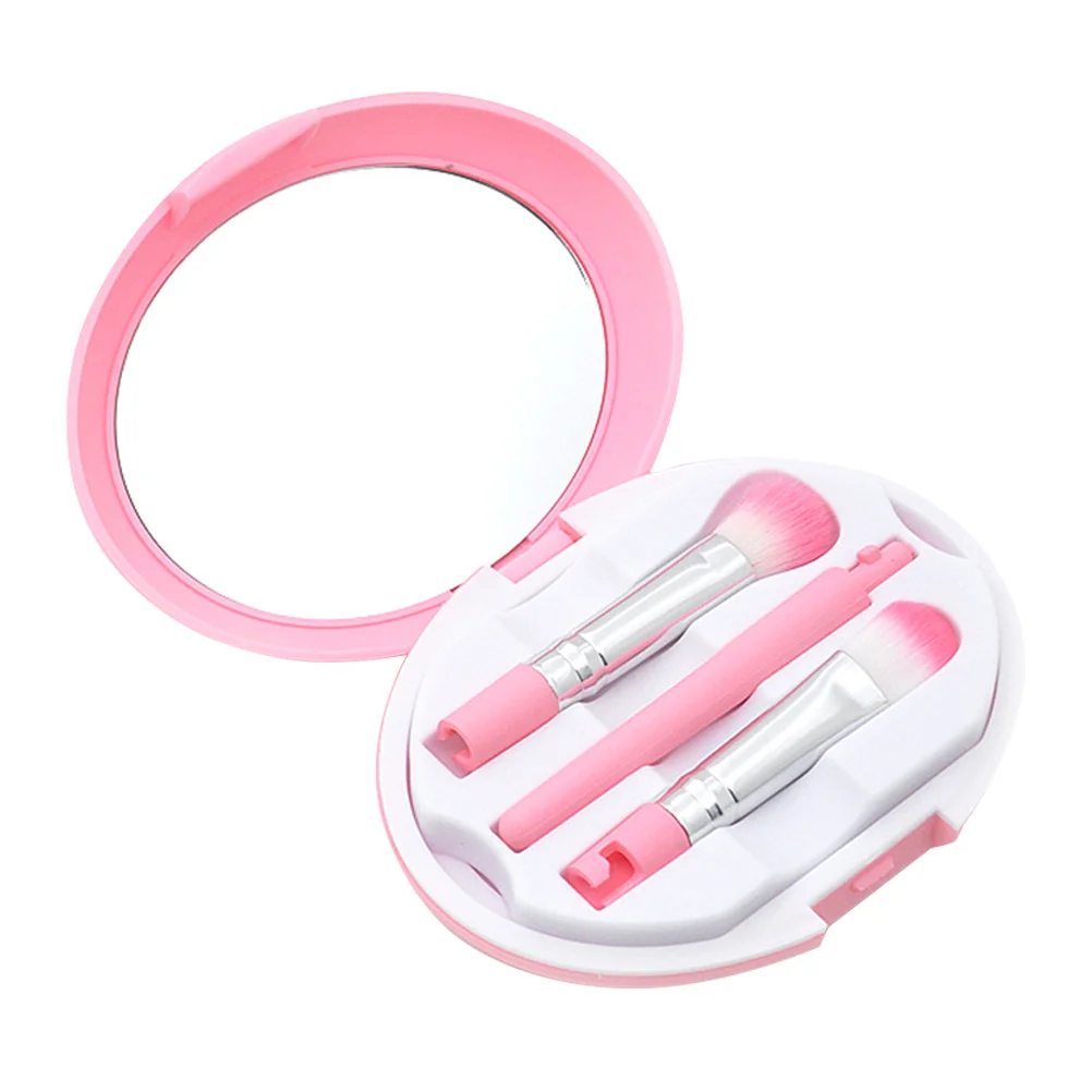 

1Set Pink Eye Makeup Brush 5 Pieces Basic Kit for Daily Eyeshadow Application Tools Eye Makeup Brush Tool