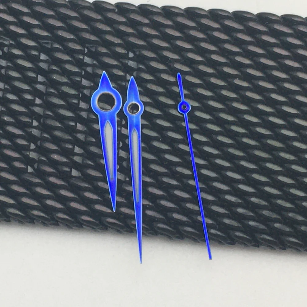 ساعة يد إكسسوارات مضيئة إبرة ل NH35A/ NH36A حركة خبز مؤشر أزرق